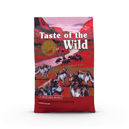 Taste of the Wild Southwest Canyon Canine Recipe with Wild Boar Dry Dog Food - 5lb