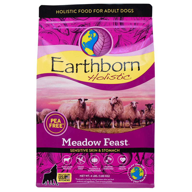 Earthborn Holistic Meadow Feast Grain-Free Dry Dog Food - 4lb