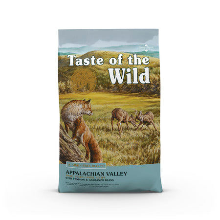 Taste of the Wild Appalachian Valley Small Breed Canine Recipe with Venison & Garbanzo Beans Dry Dog Food - 5lb