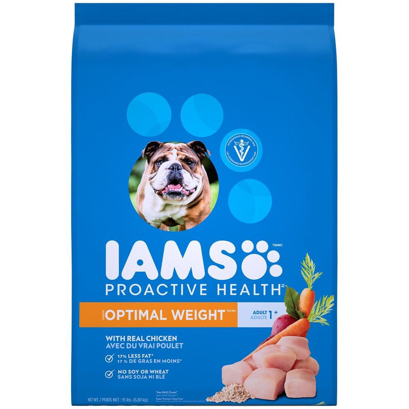 Iams Proactive Health Optimal Weight Dry Dog Food - 29.1 lb