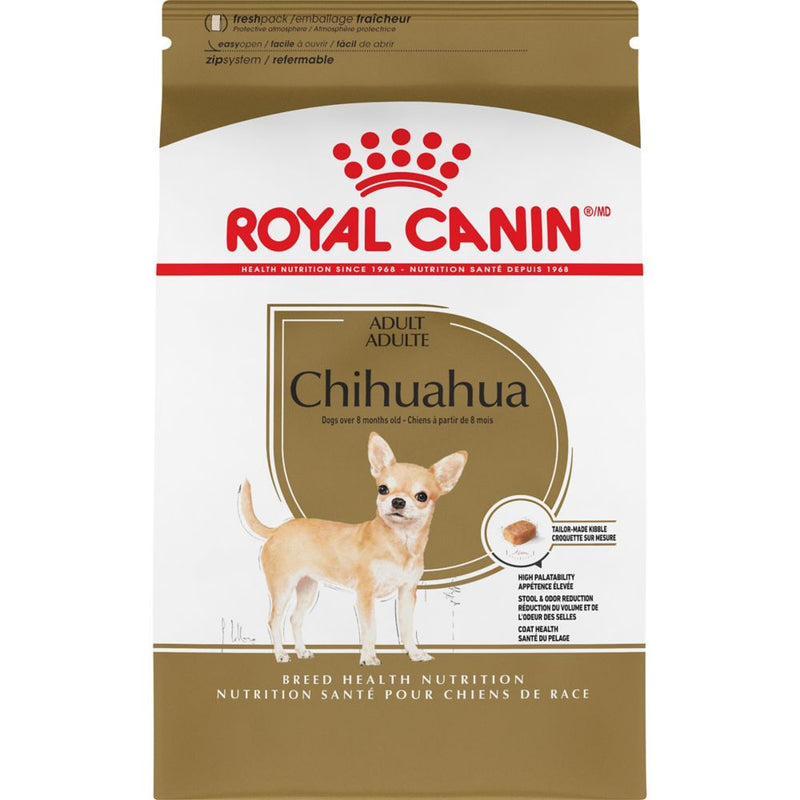 Royal Canin Breed Health Nutrition Chihuahua Adult Dry Dog Food - 10 lb
