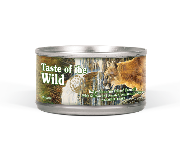 Taste Of The Wild Rocky Mountain Canned Cat Food - 3 oz, case of 24