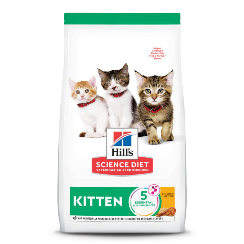 Hill's Science Diet Kitten Chicken Recipe Dry Cat Food - 3.5 lb