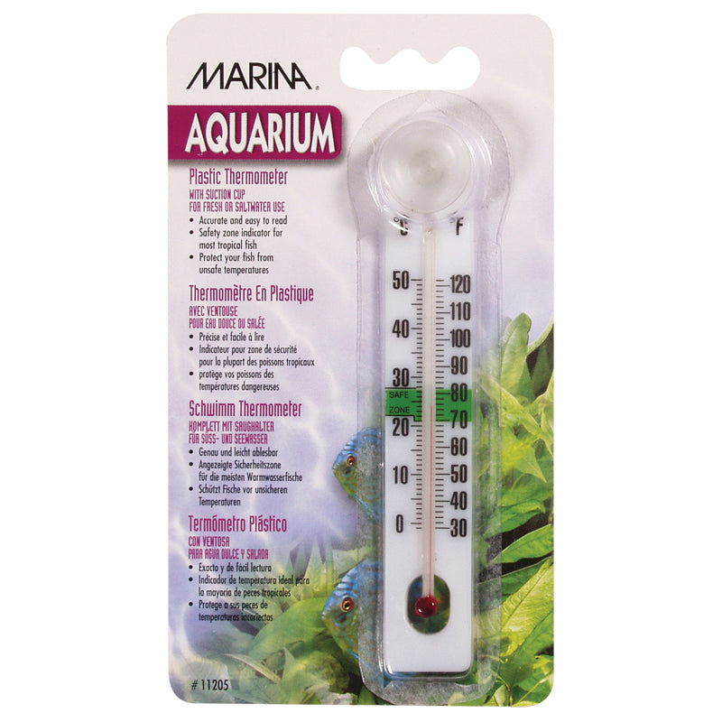 Marina Plastic Aquarium Thermometer