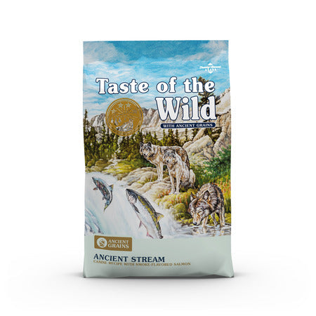 Taste of the Wild Ancient Stream Canine Recipe with Smoke-Flavored Salmon Dry Dog Food - 5lb