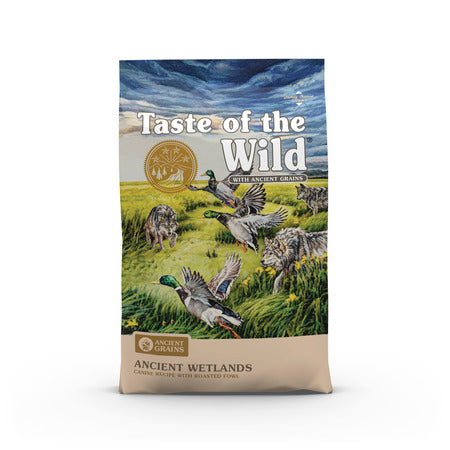 Taste of the Wild Ancient Wetlands Canine Recipe with Roasted Fowl Dry Dog Food - 5lb