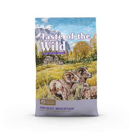 Taste of the Wild Ancient Mountain Canine Recipe with Roasted Lamb Dry Dog Food - 5lb