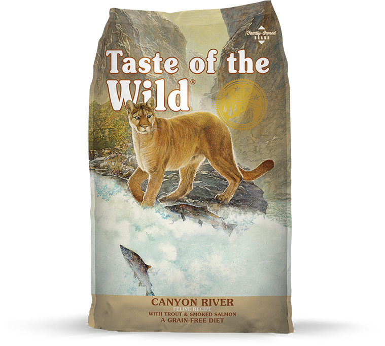 Taste Of The Wild Canyon River Dry Cat Food - 5 lb