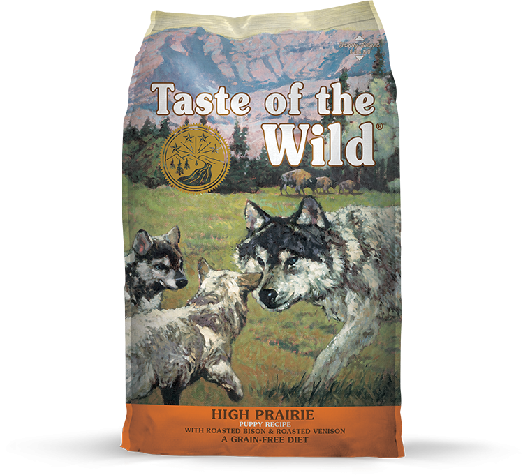 Taste Of The Wild High Prairie Roasted Bison and Venison Puppy Dry Food - 14 lb