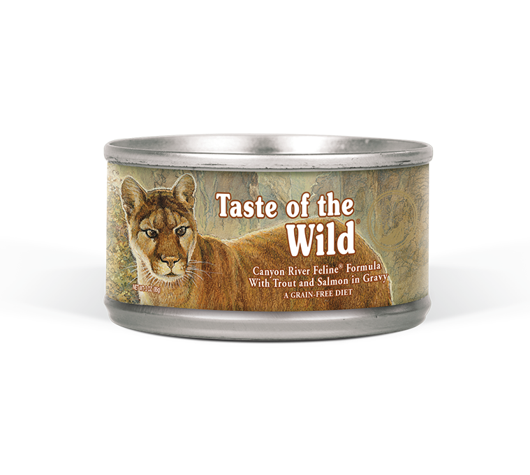 Taste of the Wild Canyon River Canned Cat Food - 3 oz, case of 24
