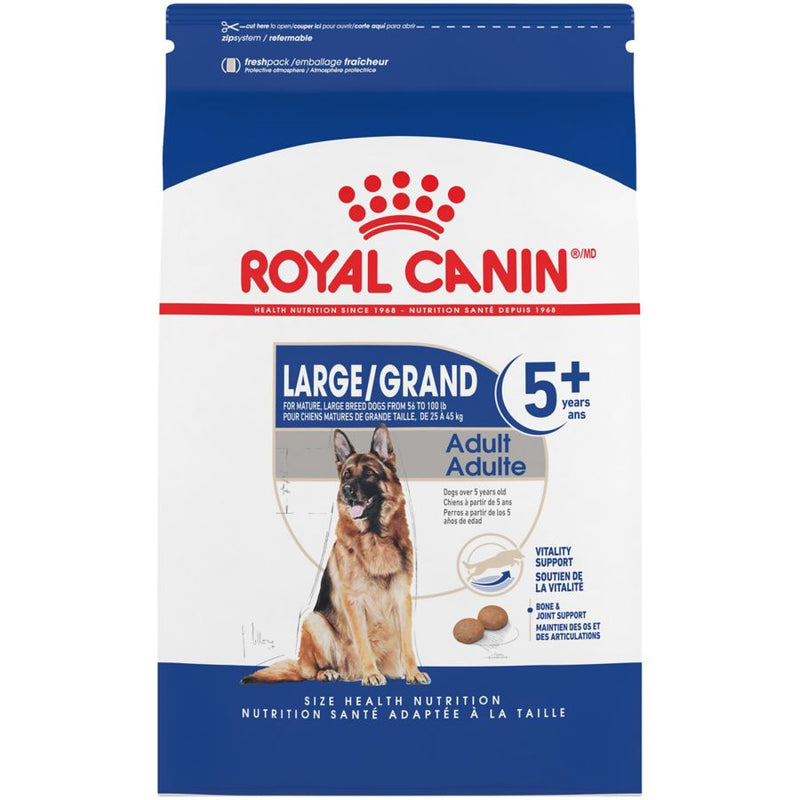 Royal Canin Size Health Nutrition Large Breed Adult 5+ Dry Dog Food - 30 lb