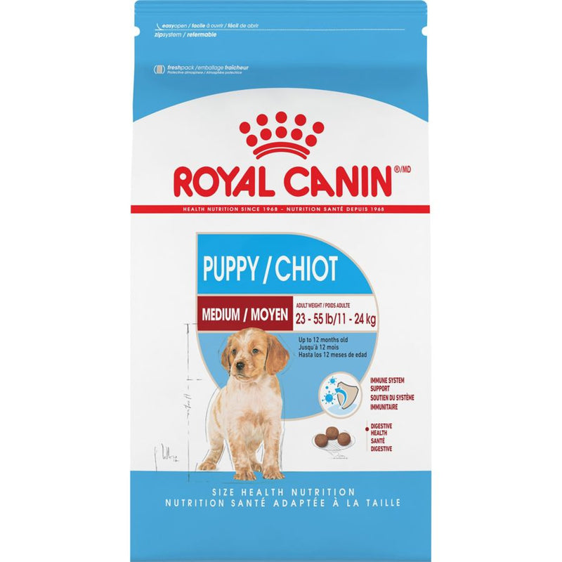 Royal Canin Size Health Nutrition Medium Puppy Dry Dog Food - 6 lb