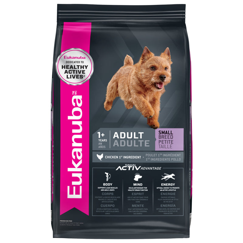 Eukanuba Adult Maintenance Small Breed Chicken Formula Dry Dog food - 15 lb
