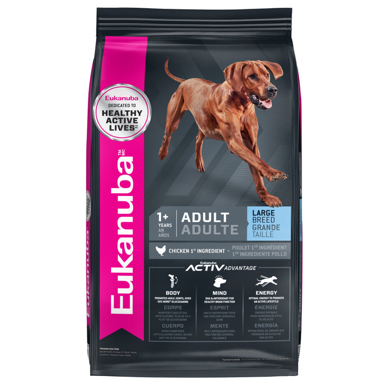 Eukanuba Adult Large Breed Chicken Formula Dry Dog Food - 30 lb