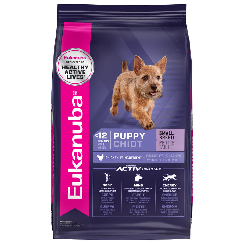 Eukanuba Puppy Early Advantage Small Breed Puppy Chicken Formula Dry Dog Food - 15 lb