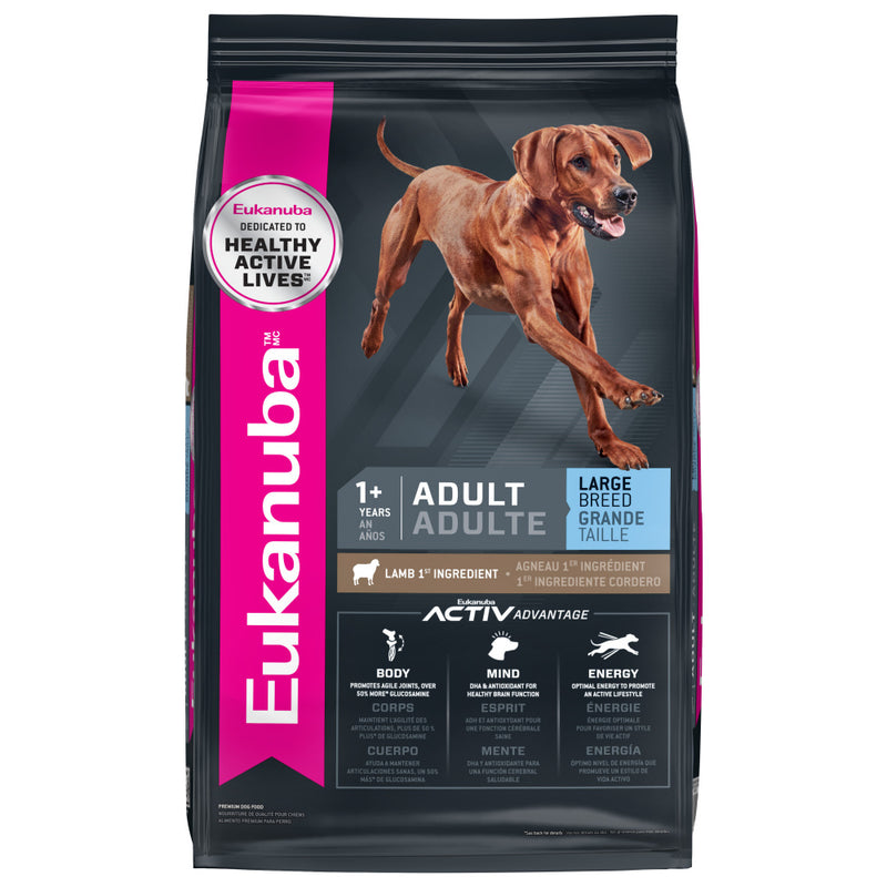 Eukanuba Adult Large Breed Lamb & Rice Formula Dry Dog Food - 30 lb
