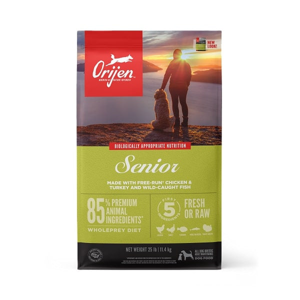ORIJEN Senior Dry Dog Food - 4 lb