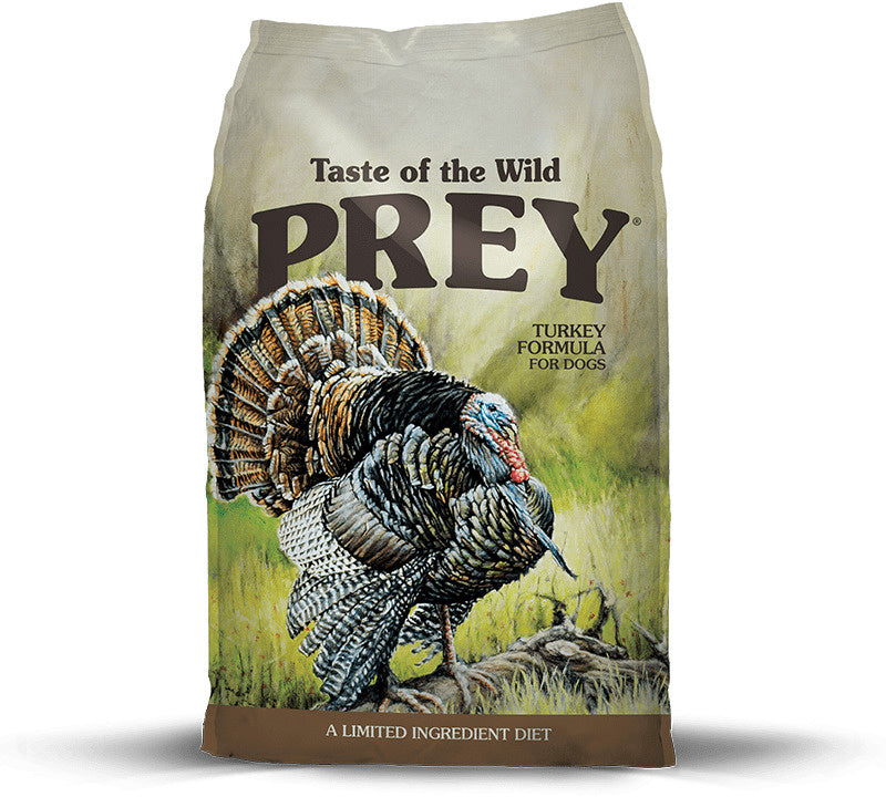 Taste Of The Wild Grain Free Prey Limited Ingredient Turkey Dry Dog Food - 25 lb