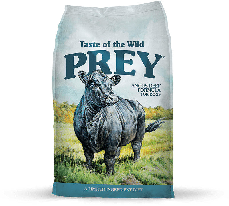 Taste Of The Wild Grain Free Prey Limited Ingredient Angus Beef Dry Dog Food - 8 lb
