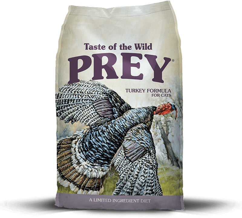 Taste Of The Wild Grain Free Prey Limited Ingredient Turkey Dry Cat Food - 6 lb