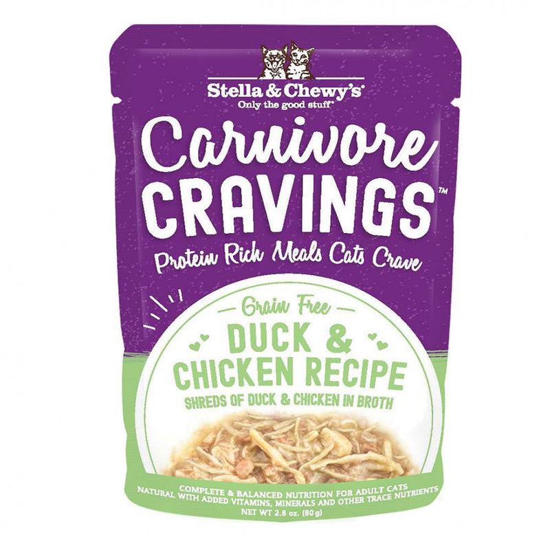 Stella & Chewy's Carnivore Cravings Duck & Chicken Recipe Wet Cat Food - 2.8 oz