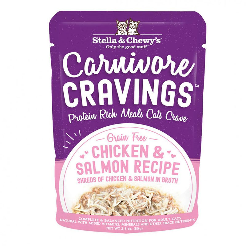 Stella & Chewy's Carnivore Cravings Chicken & Salmon Recipe Wet Cat Food - 2.8 oz