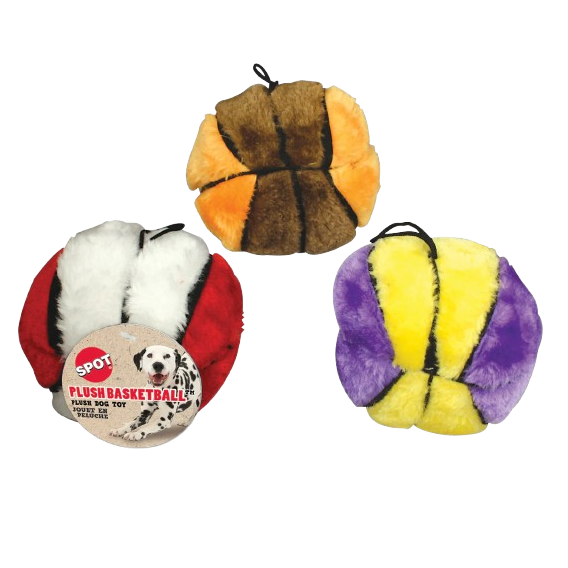 Ethical Products SPOT Plush Basketball Dog Toy