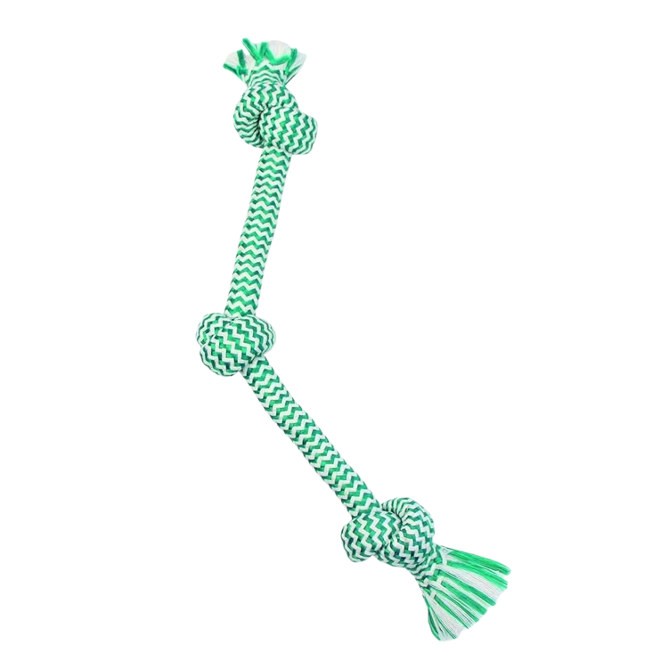 Mammoth Pet Medium 20-in EXTRA FRESH 3 Knot Tug Dog Toy