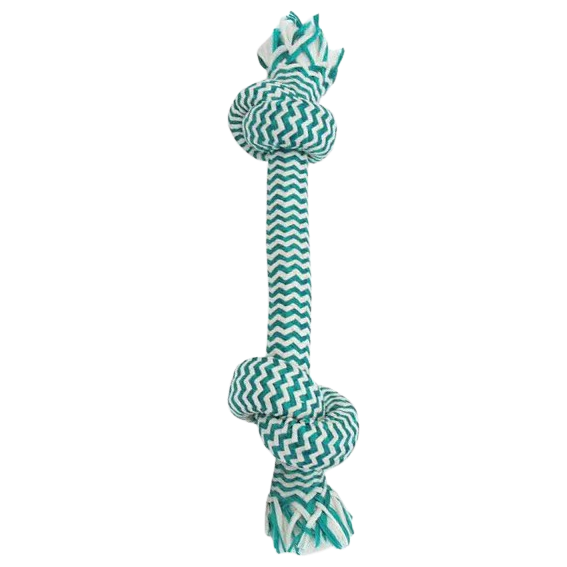 Mammoth Pet Large 14-in EXTRA FRESH 2 Knot Bone Dog Toy