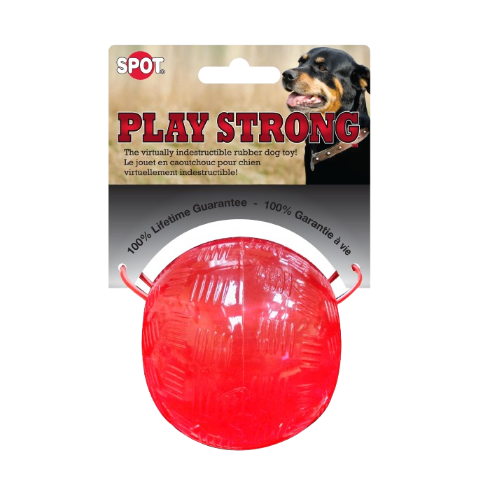Ethical Products SPOT Play Strong Rubber Ball 3.25"