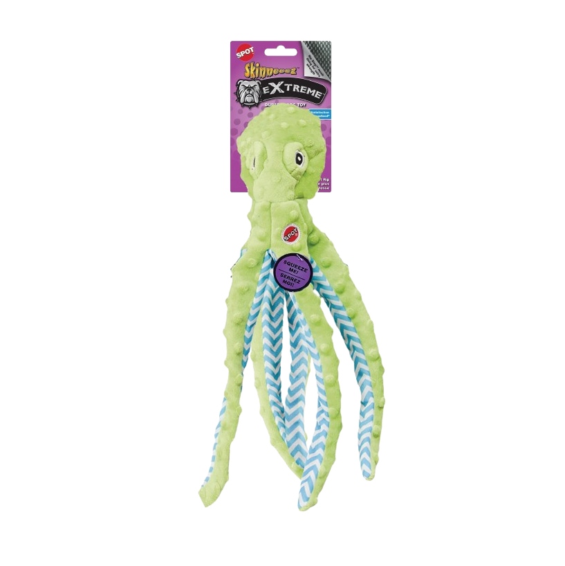 Ethical Products SPOT Skinneeez Extreme Octopus Assorted 16"