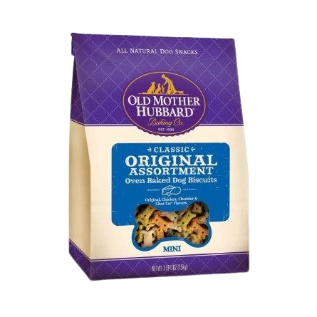 Old Mother Hubbard Crunchy Classic Natural Original Assortment Mini Biscuits Dog Treats