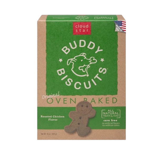 Cloud Star Buddy Biscuits Oven Baked Roasted Chicken Dog Treats