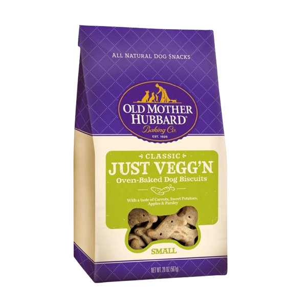 Old Mother Hubbard Crunchy Classic Natural Just Veg'N Biscuits Dog Treats