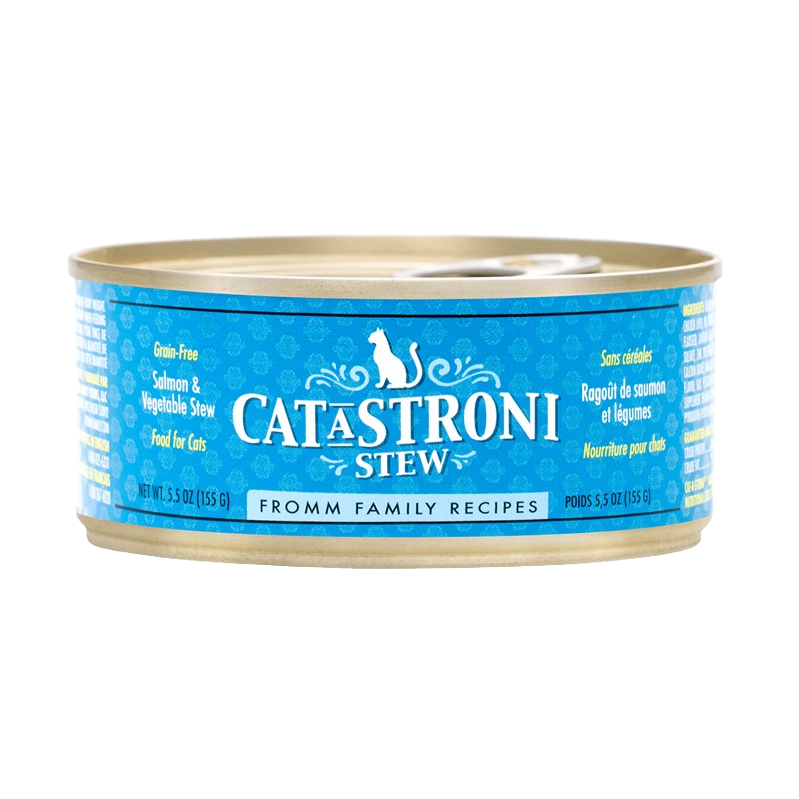 Fromm Cat-A-Stroni Salmon & Vegetable Stew Canned Cat Food