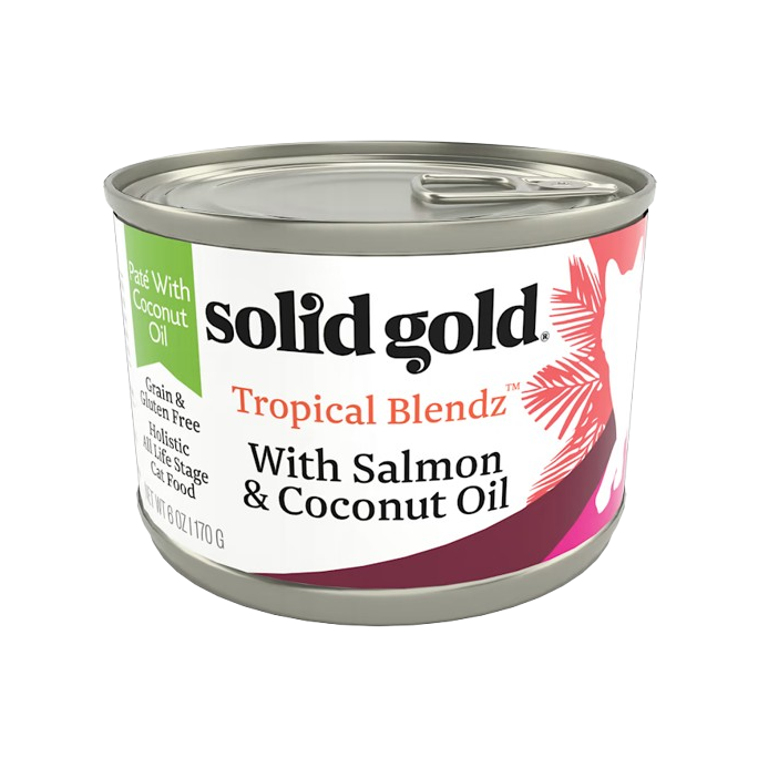 Solid Gold Tropical Blendz Grain Free Pate with Salmon & Coconut Oil Canned Cat Food
