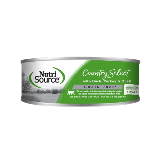 NutriSource Grain Free Country Select Canned Cat Food