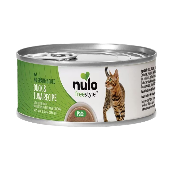 Nulo FreeStyle Grain Free Duck & Tuna Recipe Canned Kitten & Cat Food