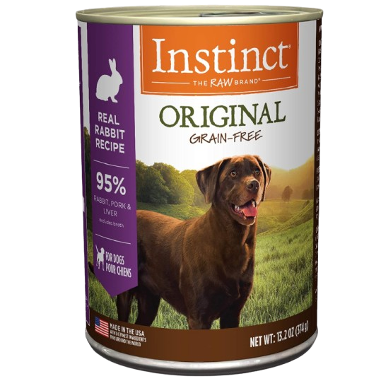 Instinct Grain-Free Rabbit Formula Canned Dog Food