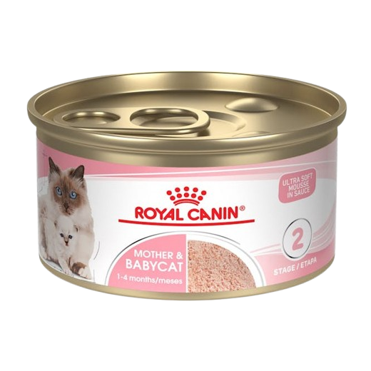 Royal Canin Feline Health Nutrition Mother & Babycat Ultra Soft Mousse in Sauce Canned Cat Food