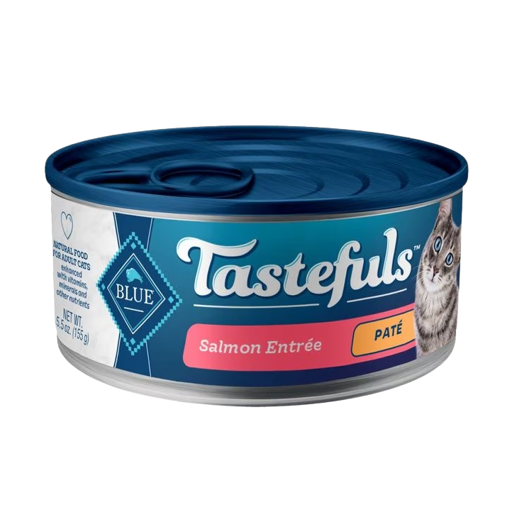 Blue Buffalo Tastefuls Natural Pate Salmon Entree Wet Cat Food