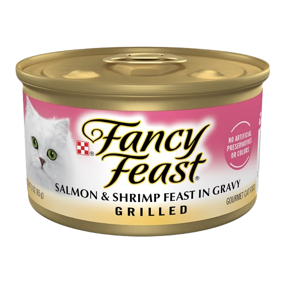 Fancy Feast Grilled Salmon and Shrimp Canned Cat Food