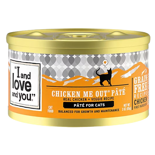 I and Love and You Grain Free Chicken Me Out Recipe Canned Cat Food