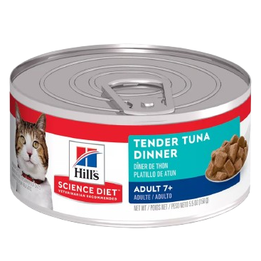 Hill's Science Diet Senior 7+ Tender Tuna Dinner Wet Cat Food
