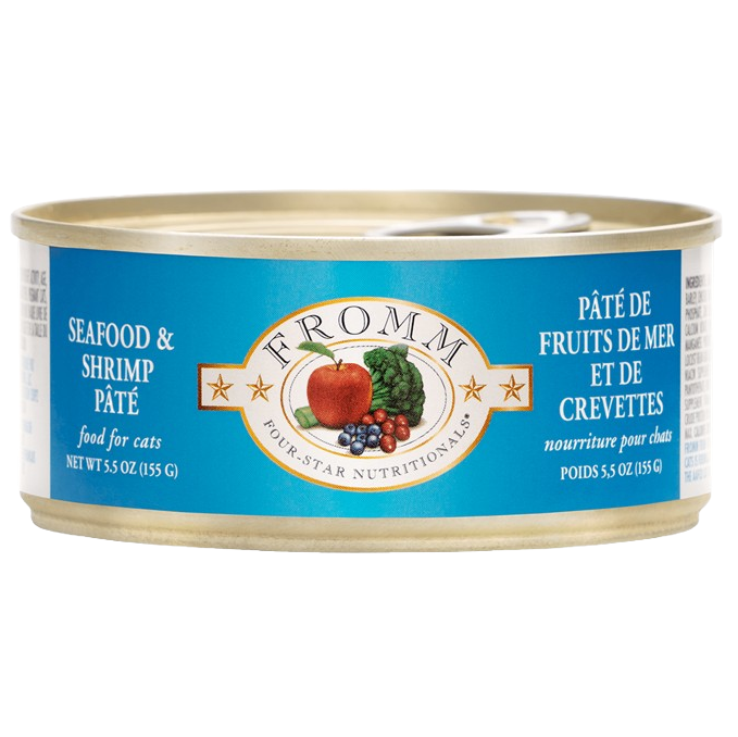 Fromm Four Star Seafood & Shrimp Pate Canned Cat Food