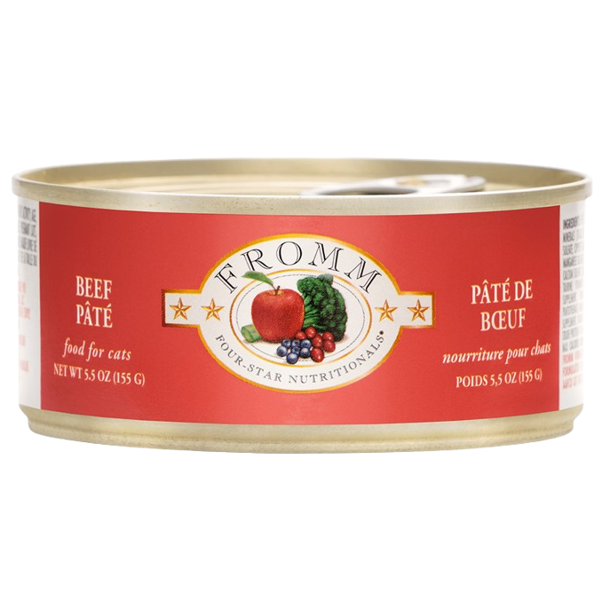 Fromm Four Star Beef Pate Canned Cat Food