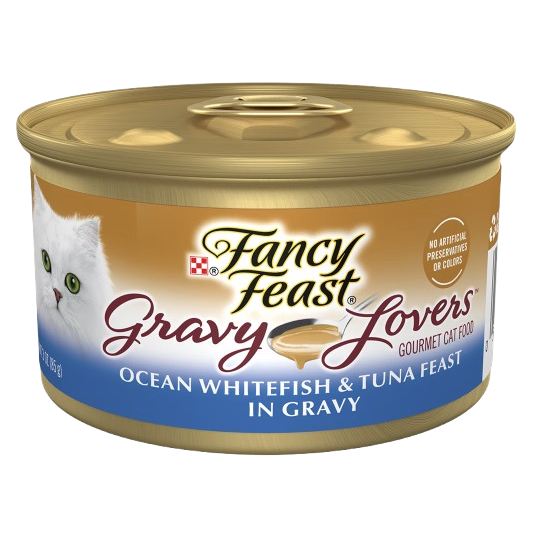 Fancy Feast Gravy Lover Whitefish Canned Cat Food