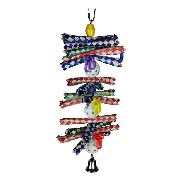 A&E Cage Company Happy Beaks Finger Stack Bird Toy