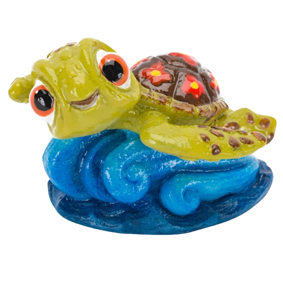 Penn-Plax Officially Licensed Finding Nemo Fish Aquarium Ornament - Mini Squirt