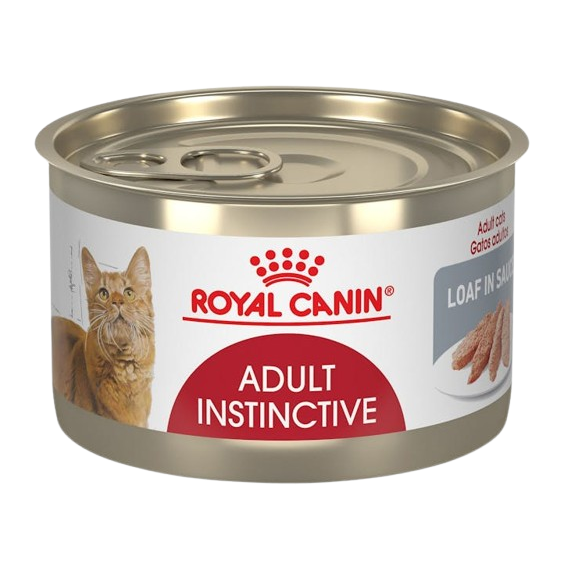 Royal Canin Feline Health Nutrition Adult Instinctive Loaf in Sauce Canned Cat Food